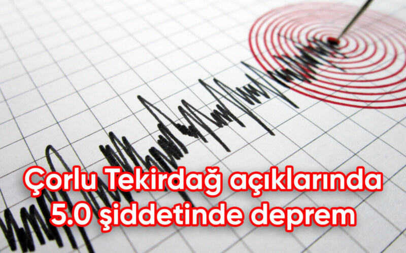 5 şiddetindeki tekirdağ depremi